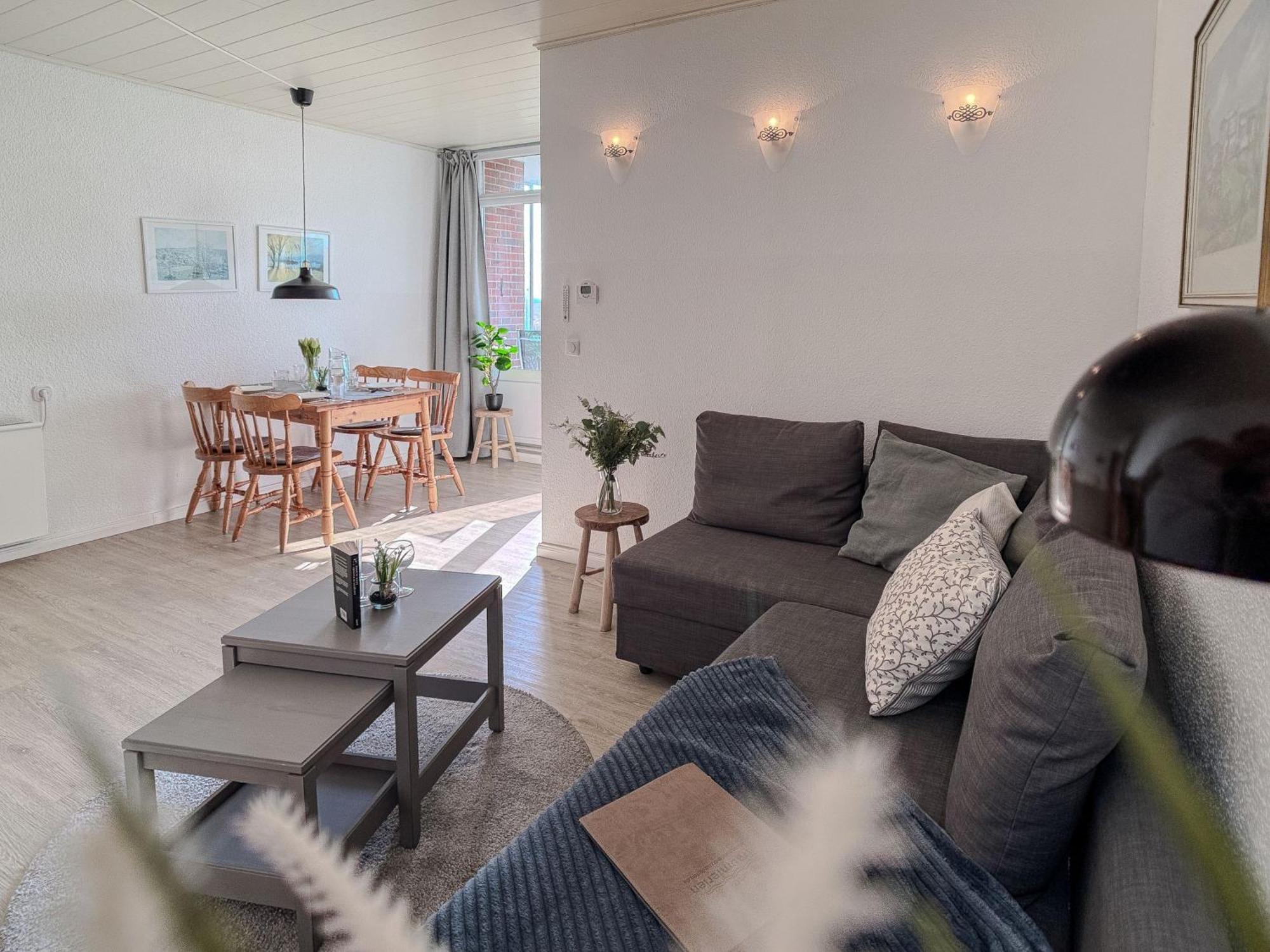 Fewo Sielblick Mit Balkon - Horumersiel Bagian luar foto